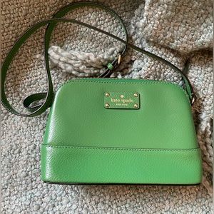 Kate Spade Hanna Wellesley Spout Green Crossbody